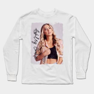 Artdrawin ashley cooke #2 Long Sleeve T-Shirt